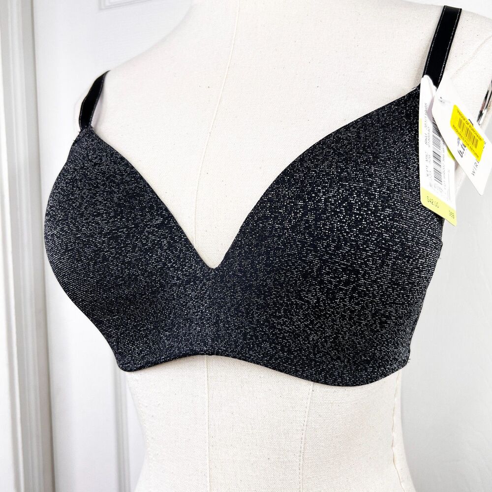 NWT | b. tempt'd | 36B | Black Metallic | Wire Free